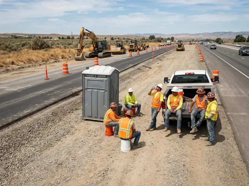 highway-road-construction-crew-007 — frequently asked questions, Porta Potty and Restroom Rentals in Burnt Store Marina, FL
